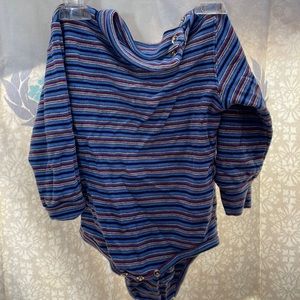 Simply basic 24 month vintage turtleneck onesie 93% cotton 7% polyester